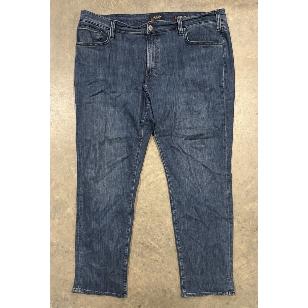 34 Heritage Jeans Mens 42x32 Comfort Rise Classic Charisma Blue Made In Turkey